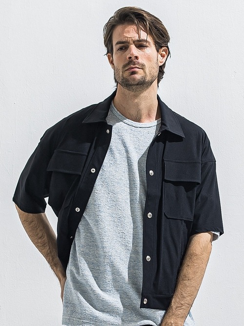 (ͽ���ʡ�5��6������ͽ��/40TH RESOUND CLOTHING���ꥵ����ɥ���������/CPO HALE SHIRTS JK/BLACK