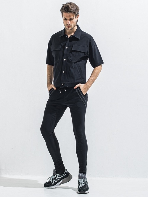 (ͽ���ʡ�5��6������ͽ��/40TH RESOUND CLOTHING���ꥵ����ɥ���������/CPO HALE SHIRTS JK/BLACK