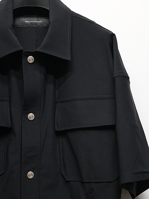 �㴰���RESOUND CLOTHING���ꥵ����ɥ���������/CPO HALE SHIRTS JK/BLACK