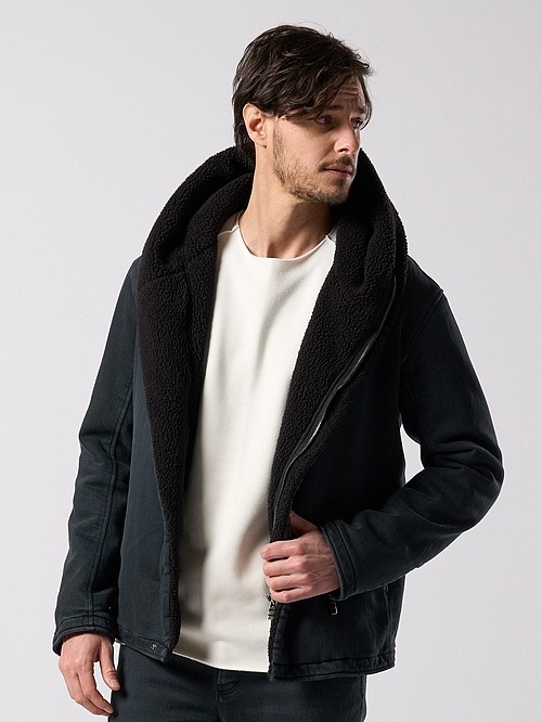 (ͽ���ʡ�10��11������ͽ��/wjk�����֥른��������/denim jersey hooded riders/black used