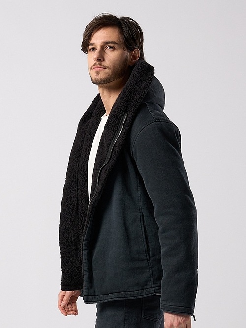 (ͽ���ʡ�10��11������ͽ��/wjk�����֥른��������/denim jersey hooded riders/black used