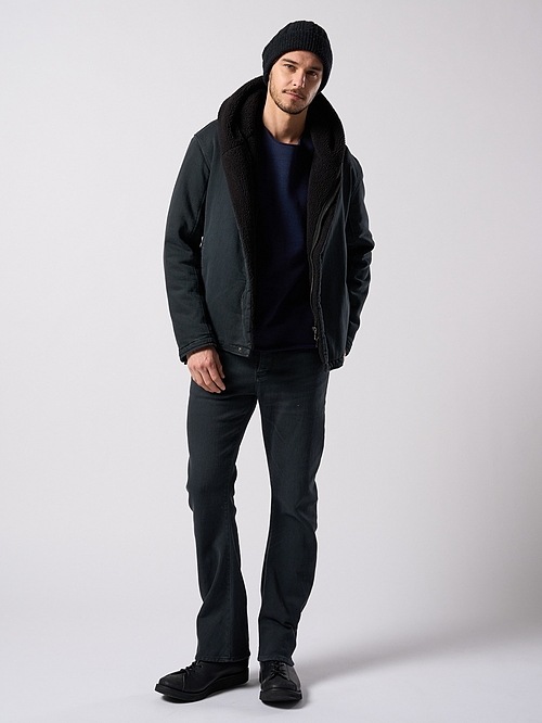 (ͽ���ʡ�10��11������ͽ��/wjk�����֥른��������/denim jersey hooded riders/black used
