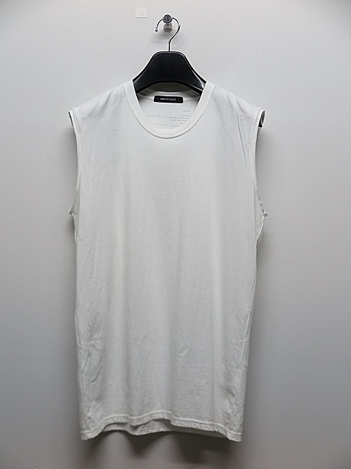 nude:masahiko maruyama ̡:ޥҥޥ/SLEEVELESS BACK PRINT T SHIRT/Off White.
