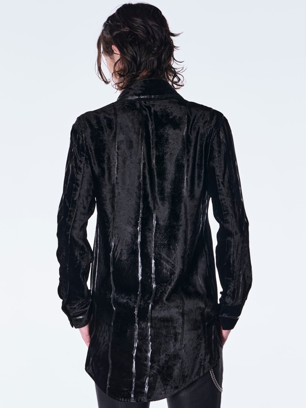(ͽ���ʡ�10������11������ͽ��/kiryuyrik������奦����奦/TOGE Velvet Shirt/Black