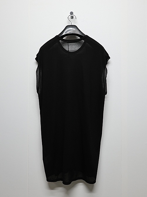 SALE30%OFF/nude:masahiko maruyama ̡:ޥҥޥ/40/-Tencel Jersey OVERSIZED SLEEVELESS T SHIRT - PRINT/Black