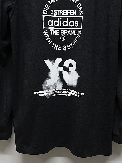 SALE40%OFF/Y-3���磻���꡼/GFX LS TEE/BLACK.