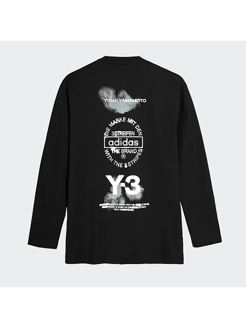 SALE40%OFF/Y-3���磻���꡼/GFX LS TEE/BLACK.