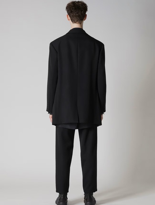 Yohji Yamamoto���襦����ޥ��/�����ߡ������ 3�եԡ���JKT/BLACK