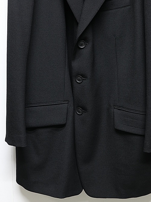 Yohji Yamamoto���襦����ޥ��/�����ߡ������ 3�եԡ���JKT/BLACK