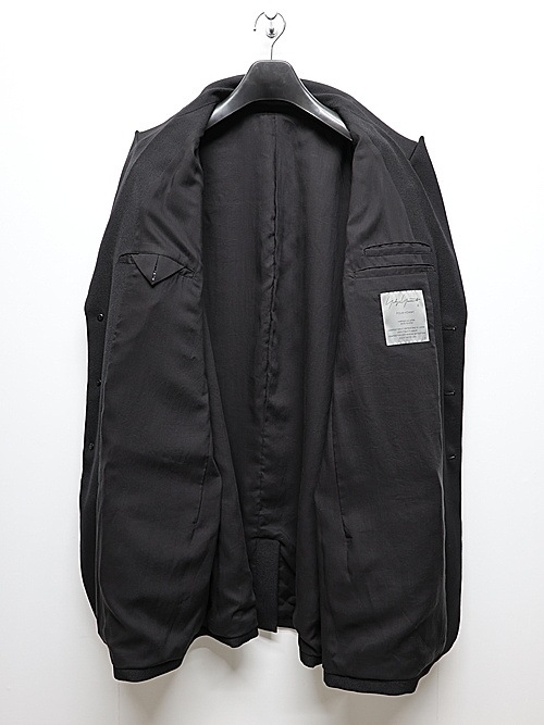 Yohji Yamamoto���襦����ޥ��/�����ߡ������ 3�եԡ���JKT/BLACK