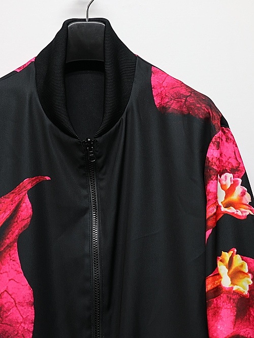 THE ONENESS�������ͥ�/RePE Satin Bomber Jacket/BlackBlack