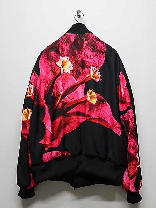 THE ONENESS�������ͥ�/RePE Satin Bomber Jacket/BlackBlack
