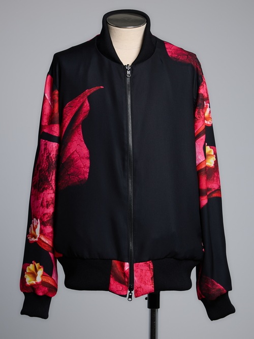 THE ONENESS�������ͥ�/RePE Satin Bomber Jacket/BlackBlack