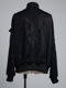 THE ONENESS�������ͥ�/RePE Satin Bomber Jacket/BlackBlack