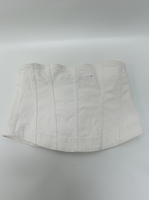 JULIUS����ꥦ��/10oz COATED STRETCH DENIM ACCESSORY3/OFF WHITE
