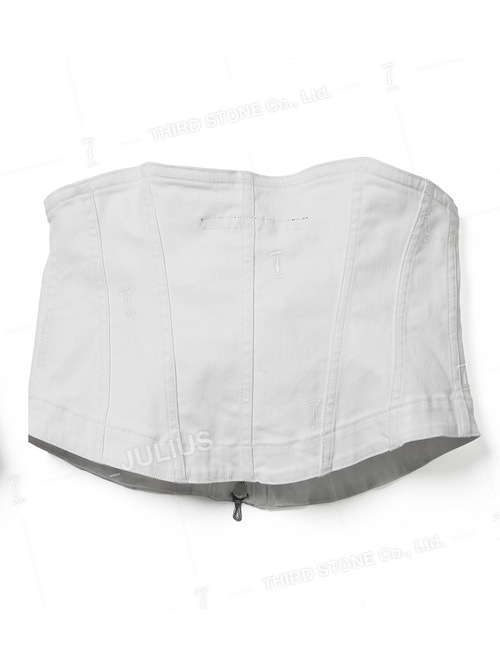 (ͽ����)1��2������ͽ��/JULIUS����ꥦ��/10oz COATED STRETCH DENIM ACCESSORY3/OFF WHITE��