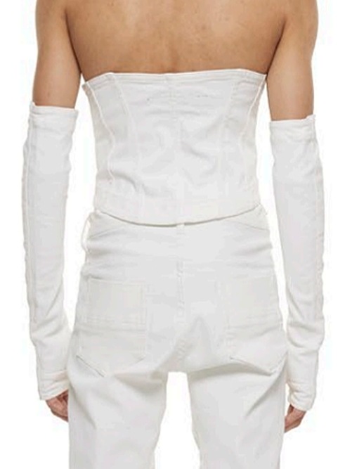 (ͽ����)1��2������ͽ��/JULIUS����ꥦ��/10oz COATED STRETCH DENIM ACCESSORY3/OFF WHITE��