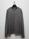 ATTACHMENT�������å�����/80/2 PIMA CO JERSEY SLIM FIT LAYERED L/S TEE/D.GRAY