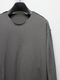 ATTACHMENT�������å�����/80/2 PIMA CO JERSEY SLIM FIT LAYERED L/S TEE/D.GRAY