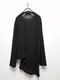 Yohji Yamamoto���襦����ޥ��/100/2��ǲ�����Ƥ�ŷ�����������Ĺµ/BLACK