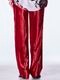 (ͽ���ʡ�10������11������ͽ��/kiryuyrik������奦����奦/TOGE Velvet Wide Slacks/Red