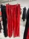 (ͽ���ʡ�10������11������ͽ��/kiryuyrik������奦����奦/TOGE Velvet Wide Slacks/Red
