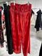 (ͽ���ʡ�10������11������ͽ��/kiryuyrik������奦����奦/TOGE Velvet Wide Slacks/Red