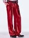 (ͽ���ʡ�10������11������ͽ��/kiryuyrik������奦����奦/TOGE Velvet Wide Slacks/Red