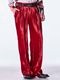 (ͽ���ʡ�10������11������ͽ��/kiryuyrik������奦����奦/TOGE Velvet Wide Slacks/Red