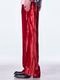 (ͽ���ʡ�10������11������ͽ��/kiryuyrik������奦����奦/TOGE Velvet Wide Slacks/Red