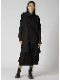 SALE30%OFF/Ground Y饦ɥ磻/100/2 BROAD LEFT FRONT ZIPPER SLIT SHIRT/BLK.