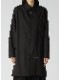 SALE30%OFF/Ground Y饦ɥ磻/100/2 BROAD LEFT FRONT ZIPPER SLIT SHIRT/BLK.