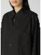 SALE30%OFF/Ground Y饦ɥ磻/100/2 BROAD LEFT FRONT ZIPPER SLIT SHIRT/BLK.