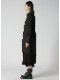 SALE30%OFF/Ground Y饦ɥ磻/100/2 BROAD LEFT FRONT ZIPPER SLIT SHIRT/BLK.