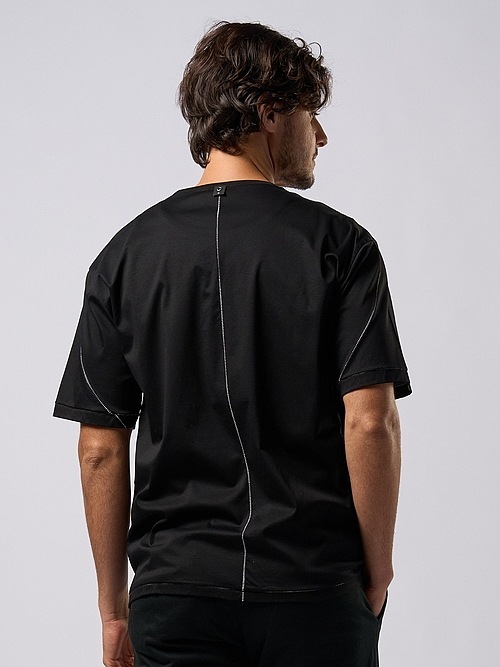 �㴰���wjk�����֥른��������/silk touch ladder-st S/S/black��white