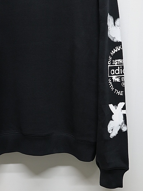 SALE30%OFF/Y-3���磻���꡼/GFX CREW SWEAT/BLACK.