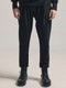 nude:masahiko maruyama ̡:ޥҥޥ/30/7 French Terry 2TUCKS ZIP POCKET PANTS/Black
