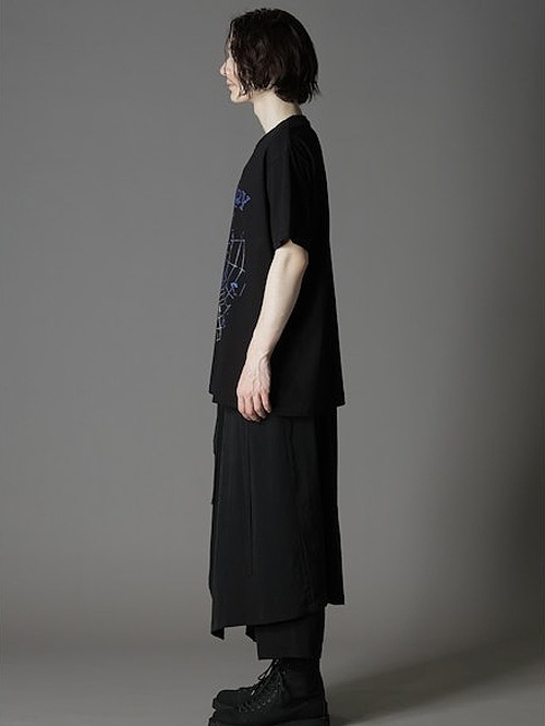 Ground Y饦ɥ磻/20/cotton jesey Spider/BLACK