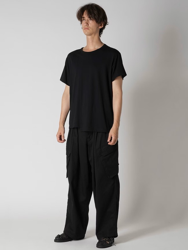 SALE30%OFF/Yohji Yamamoto���襦����ޥ��/30/������ŷ�������ƥϥ��ڤ��ؤ�Ⱦµ/BLACK