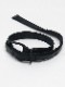 JULIUSꥦ/NYLON TAPE ACCESSORY3/BLACK.