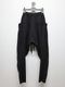 The Viridi-anne���� ������ǥ�����/SWEAT TAPERED PANTS/BLACK