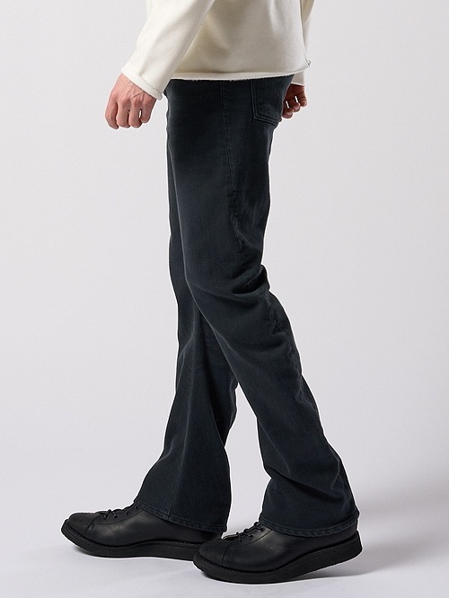 (ͽ���ʡ�10��11������ͽ��/wjk�����֥른��������/denim jersey 3D banana flare pants/black used