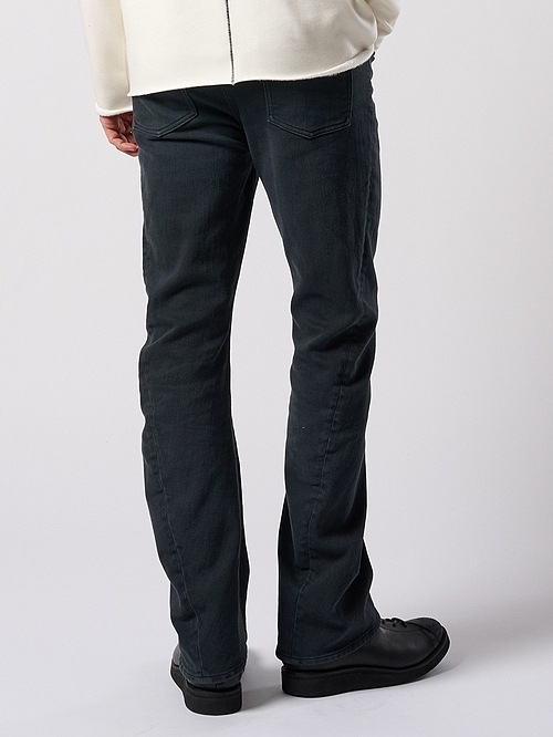 (ͽ���ʡ�10��11������ͽ��/wjk�����֥른��������/denim jersey 3D banana flare pants/black used