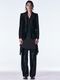 (ͽ���ʡ�10������11������ͽ��/kiryuyrik������奦����奦/TOGE Velvet Wide Slacks/Black