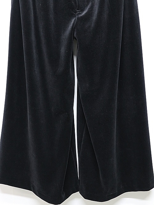LAD MUSICIANå ߥ塼/T/C VELOUR HAKAMA PANTS/BLACK