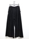 LAD MUSICIANå ߥ塼/T/C VELOUR HAKAMA PANTS/BLACK