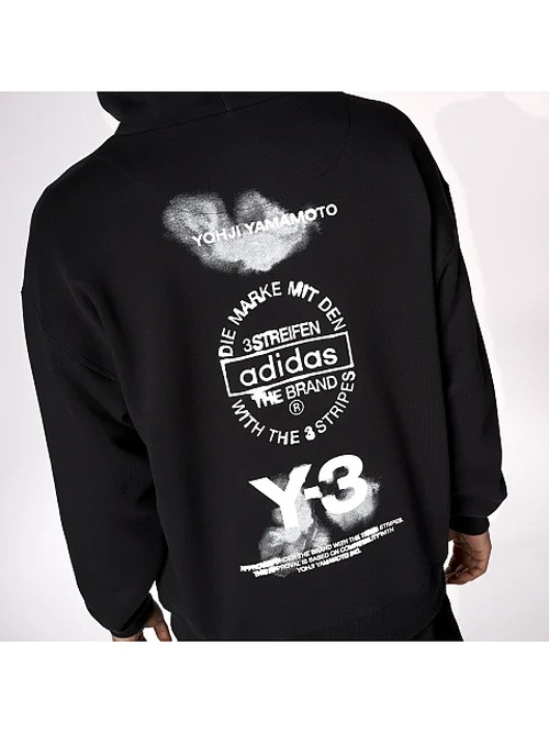 SALE40%OFF/Y-3���磻���꡼/GFX HOODIE/BLACK.