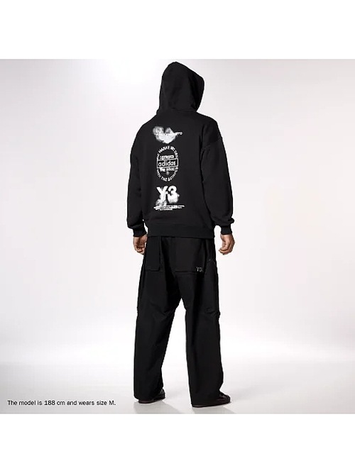 SALE40%OFF/Y-3���磻���꡼/GFX HOODIE/BLACK.