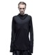 (ͽ)78ͽ/JULIUSꥦ/CUPRO/COTTON JERSEY CUT & SEWN10/BLACK
