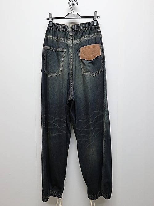 Maison MIHARA YASUHIRO7.3OZ LIGHT DENIM LIGHT WIDE JEANS /INDIGO